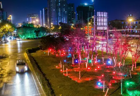 南充市政亮化小黄片网址下载製作施工安裝